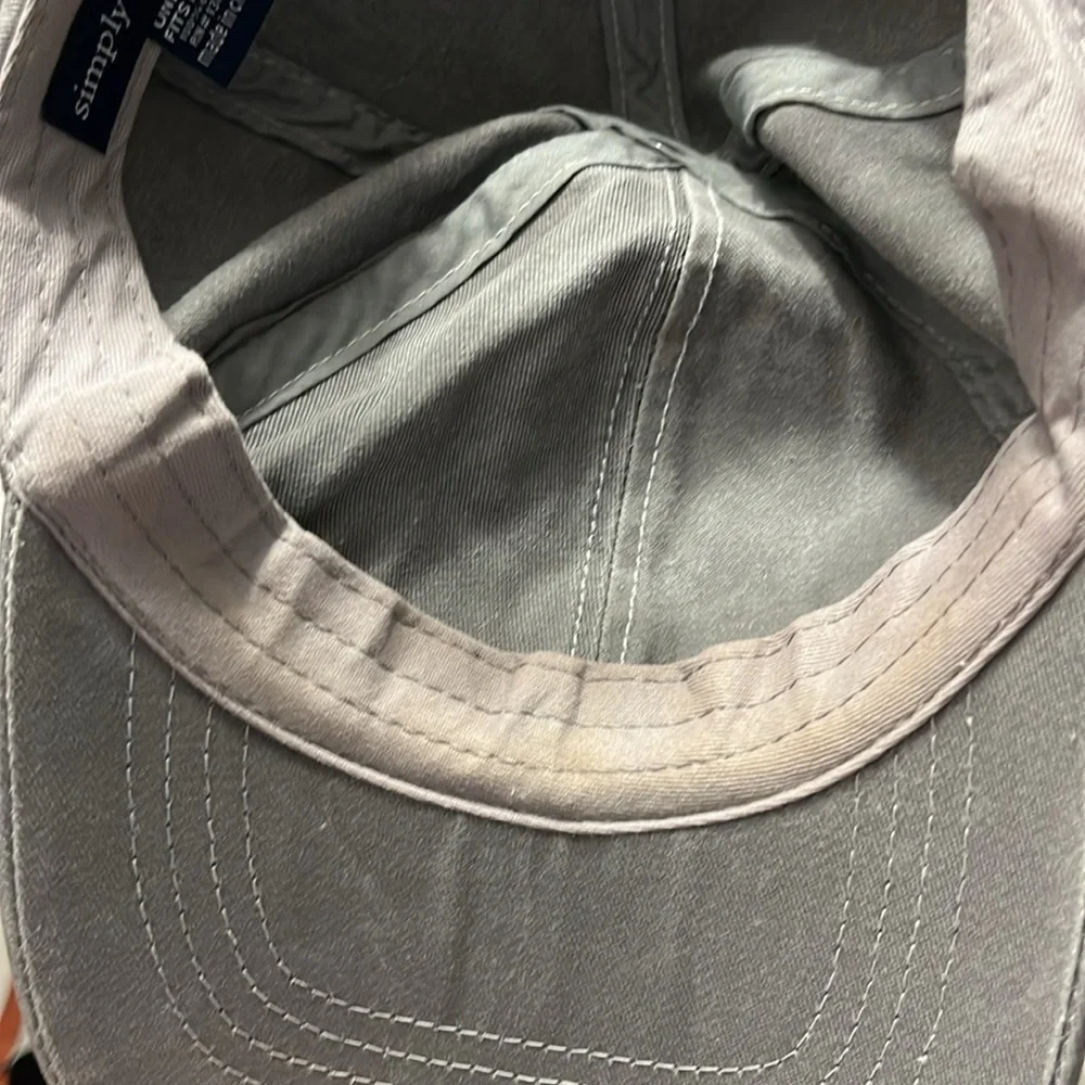 Simply Southern Gray distressed Dog Mom Hat
